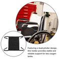 thumbnail image 3 of Support de Réservoir d'Oxygène Double pour Fauteuil Roulant Sac de Cylindre d'Oxygène Portable Imperméable avec Sangles Réglables s'Adapte à la Plupart des Fauteuils Roulants, Marcheurs et Scooters, 3 of 9