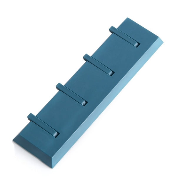 Colgador de almacenamiento, portátil, autoadhesivo, sin taladro, organizador de ropa de baño de alta resistencia, herramienta de cocina, gancho Almacenamiento y organización del hogar Azul Advancent HA065180-03B