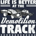 thumbnail image 3 of CafePress - Demo Derby Life Is Better At Demolition Sweatshirt - Kids Hooded Sweatshirt, Classic Hoodie, 3 of 4