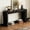 Black, variant on Fireplace - inspired design | Suitable for various residential settings | Creates an inviting atmosphere in any room
