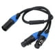 thumbnail image 2 of Cable de divisor de micrófono y equilibrio, divisor de cable de micrófono y anti interferencia PVC Cobre Ampliamento Utilizado Para Amplificador, 2 of 7