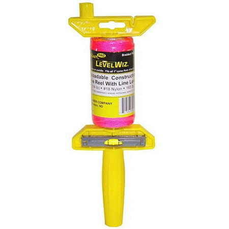 Stringliner 24162 Pink Braided Line Pro Level Wiz Line Reel