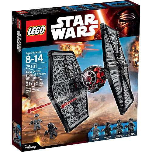 Pre-Owned Star Wars The Force Awakens First Order Special Forces TIE Fighter Set LEGO 75101 [517 Pieces, Damaged Package]