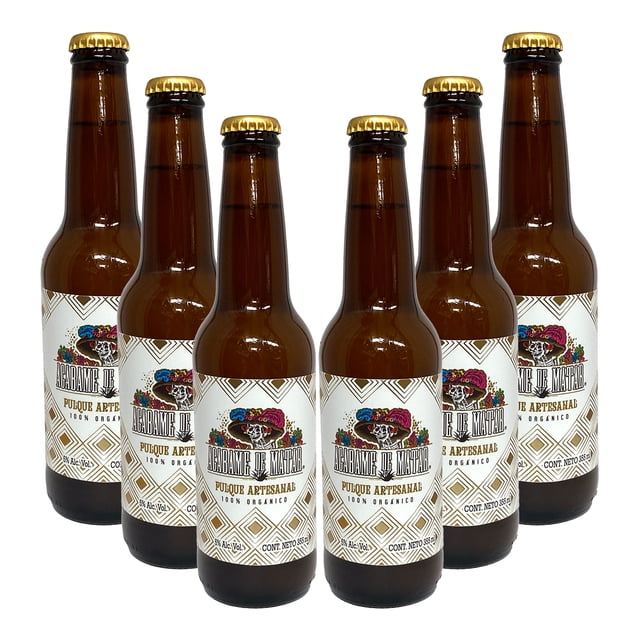 Pulque Artesanal Acábame De Matar Orgánico 355 ml Pulque Orgánico