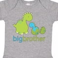 thumbnail image 4 of Inktastic Happy Dinosaur New Big Brother Boys Baby Bodysuit, 4 of 5
