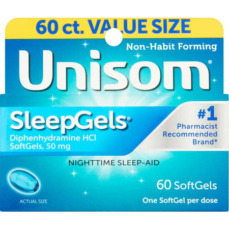 Unisom SleepGels Nighttime Sleep-Aid 60 SoftGels