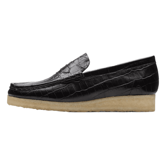 CLARKS WOMENS Wallabeeloafer Womens "Black" 26174016 26174016 from Stadium Goods