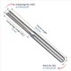 thumbnail image 4 of 20 Piezas 2 de Enrutador Cnc de Flauta 3.175mm Fresa de Acero de Tungsteno de Ranura Recta para Madera Y Plástico, 4 of 5