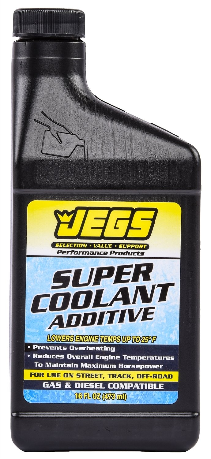 JEGS 72324 Racing Coolant Additive 16 oz. Treats 1220 quarts Lower