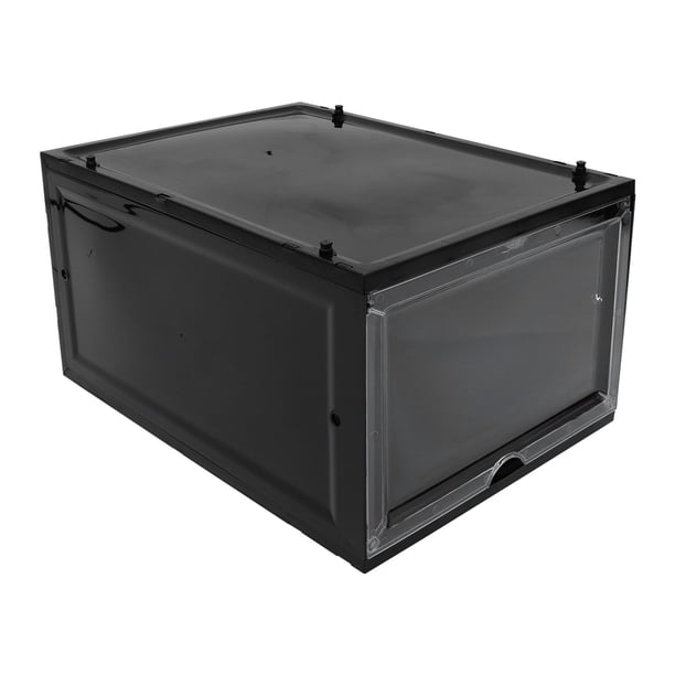 KAKOWELY Caja de zapatos organizadora de almacenamiento para zapatillas de baloncesto, armario para zapatos, caja de colección