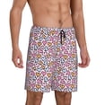 thumbnail image 2 of Sikiie love heart Print Mens Pajama Shorts, Lounge Pant, Men's shorts，Sleep Pj Shorts for Men-XX-Large, 2 of 6