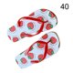 thumbnail image 1 of Chanclas para mujer, sandalias antideslizantes con punta abierta para baño, playa, piscina, fiesta, verano, sandalias frescas, rojo, talla 40 1 par Inevent AP1246-14, 1 of 7
