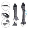 thumbnail image 3 of Grattoir d'Angle en Verre, Outil de Réparation de Joint en Plastique, Outil de Retrait de Joint en Silicone Professionnel Multifonction Durable 3 en 1, 3 of 5