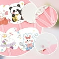 thumbnail image 6 of 30Pcs Paper Hand Held Fan Blank Painting Fans for Kids DIY Crafts Panda White 276x171mm, 6 of 6