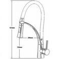 thumbnail image 3 of Versatile Hot Cold Sink Faucet, Central Position, Flexible Pull Out Shower Head, 360 Degree Rotation, Easy to Clean, Ideal for Modern Kitchens and Bathrooms, 3 of 5