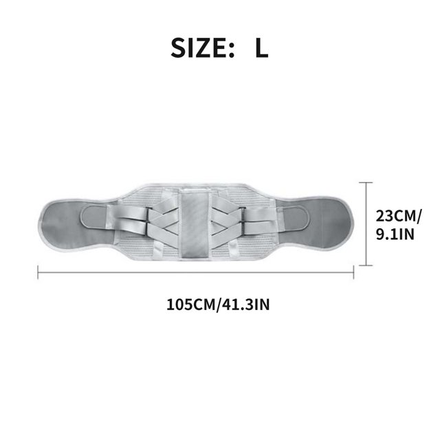 ZZwxWA Holiday Saving Waist Protection Self-heating Waist Protection Belt Hot-pressed Steel Waist Protection Widened Breathable Waist Protection Belt