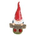 thumbnail image 4 of Whimsical Garden Mr Gnome By Toadstool Mushrooms Welcome Friends Sign Figurine, 4 of 9