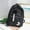Black, variant on Bookbag Small Backpack Basic Waterproof Bookbag Travel Daypack Aesthetic Camping Cute Backpack for Office Shopping Hiking Trip Daily Use Laptop Bag(Black)
