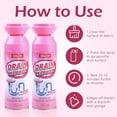 thumbnail image 3 of Foaming Drain Cleaner, drain clog remover - sink cleaner and deodorizer, kitchen, sink, shower drain, bathtub foam cleaner (1 piece), 3 of 4