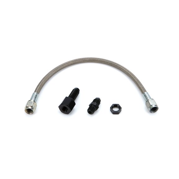 Quickcar Racing Products Line Kit 12in Steel Braided