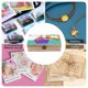 thumbnail image 5 of Charlie y las Formas Caja Organizadora de Madera Rústica - Caja Decorativa Multifuncional para Escritorio, Hogar, Oficina, Joyas y Manualidades, 5 of 6
