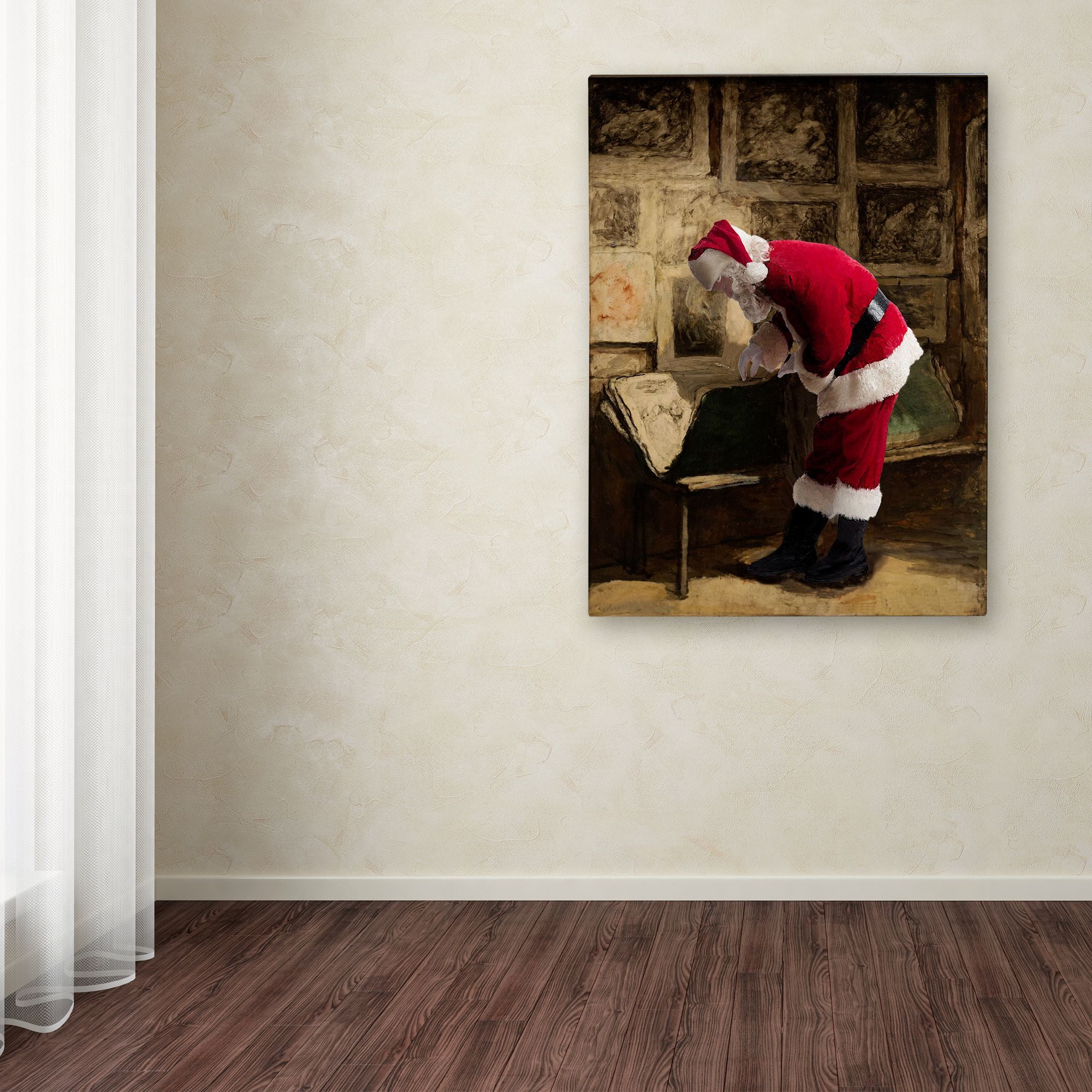 Trademark Fine Art 'Daumier-The Print Collector' Canvas Art by Ed Wheeler