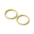 thumbnail image 2 of Brass Linking Rings Cadmium Free & Nickel Free & Lead Free Flat Ring Raw(Unplated) 12x1mm Inner Diameter: 10.3mm, 2 of 3
