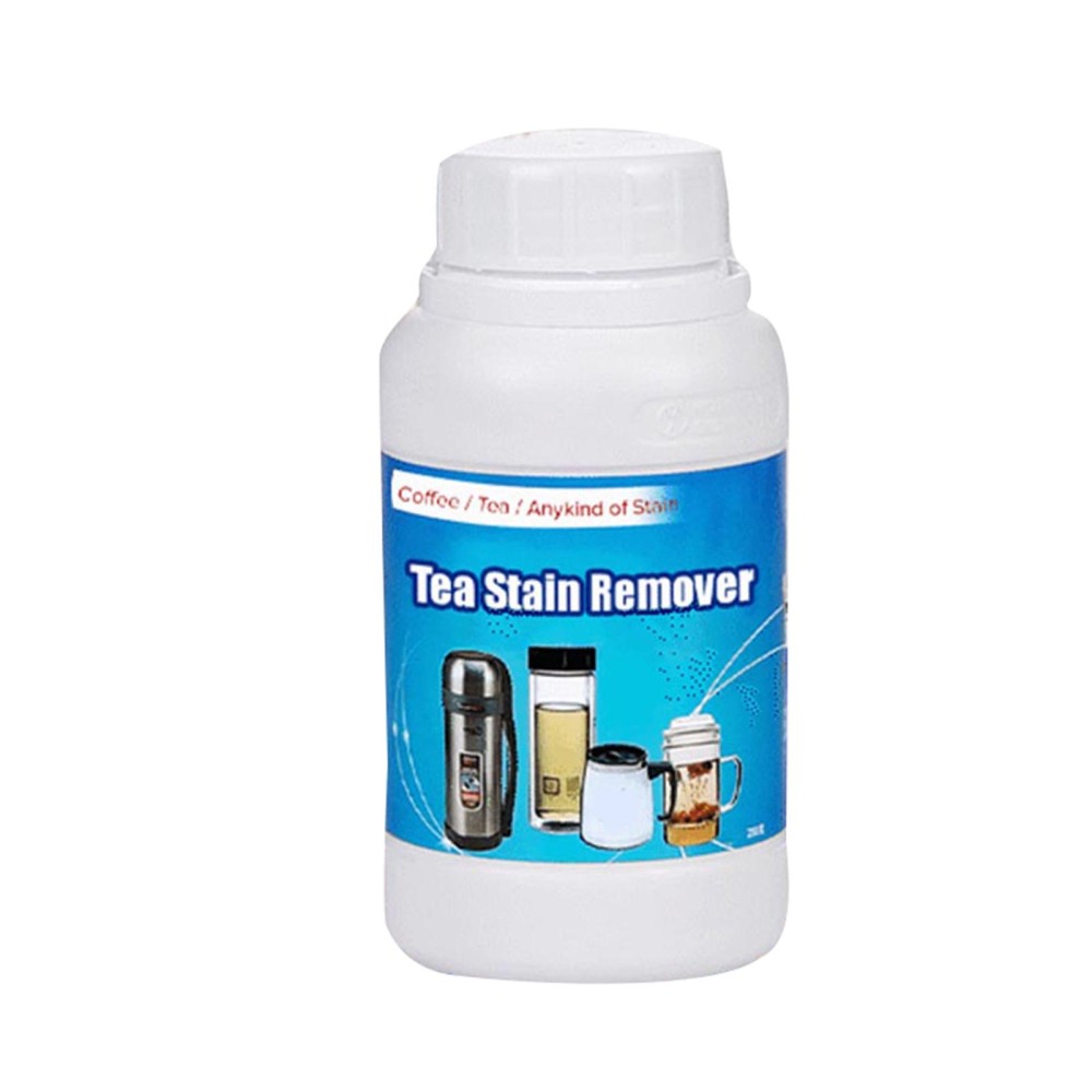 Tea Stain Remover Cleaning Powder Bottle Tea Scale Removal Household