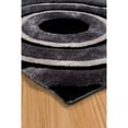 thumbnail image 3 of Westfield Home  Posh Shari Black Ultra Plush Shag Area Rug 1'10 x 3'1 2' x 3', 3 of 4