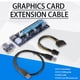 thumbnail image 3 of JShteea Blue PCI-E Express 1x a 16x Riser Card 6Pin USB 3.0 Cable para BTC Miner, 3 of 5
