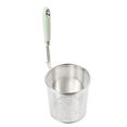 thumbnail image 4 of Colador de alimentos, cesta para hervir Pasta, cesta para freír con mango largo, colador de fideos para restaurante, Pasta, barbacoa, fideos, cocina L, 4 of 9