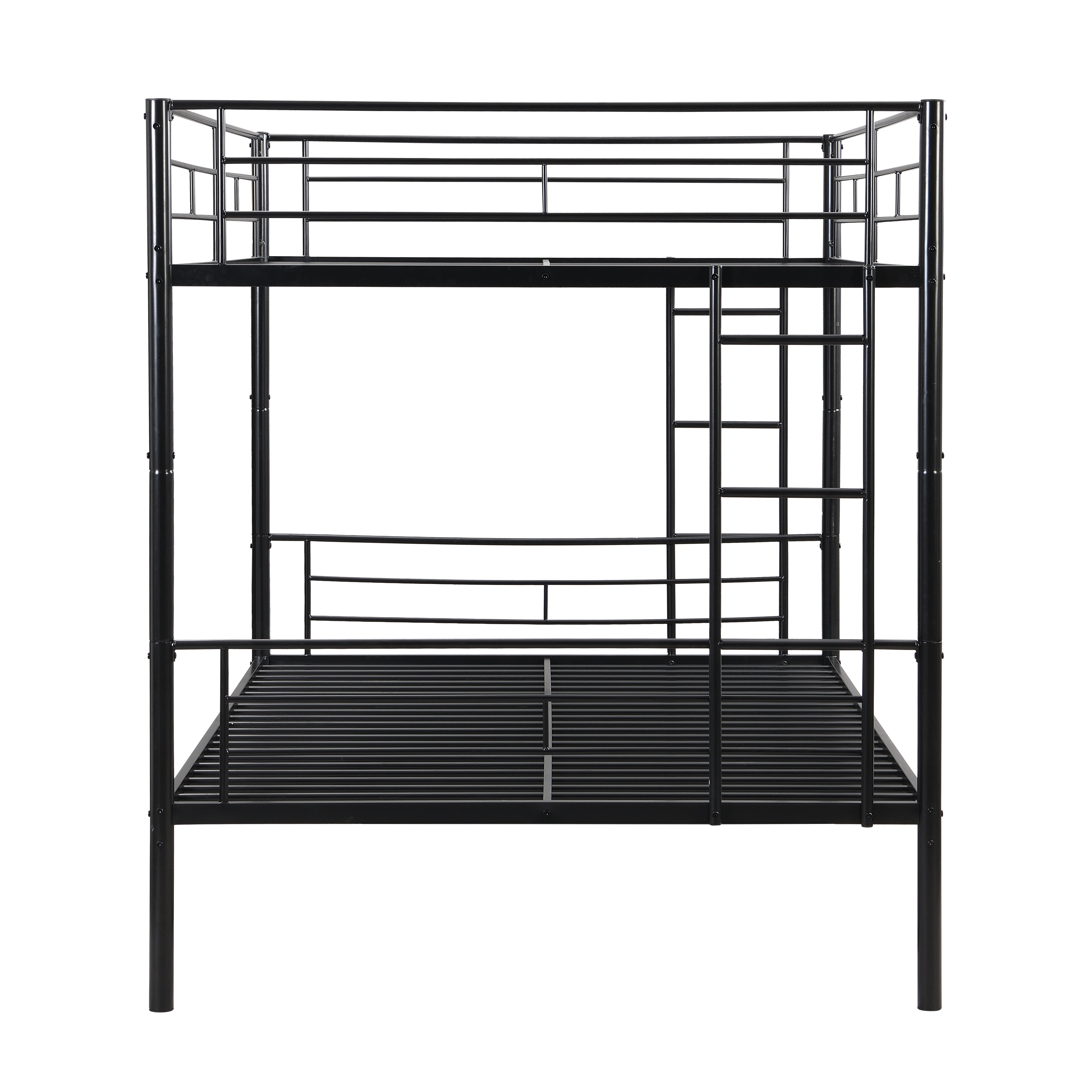 Full Over Full Metal Bunk Bed, No Box Spring Needed, Easy Assemble