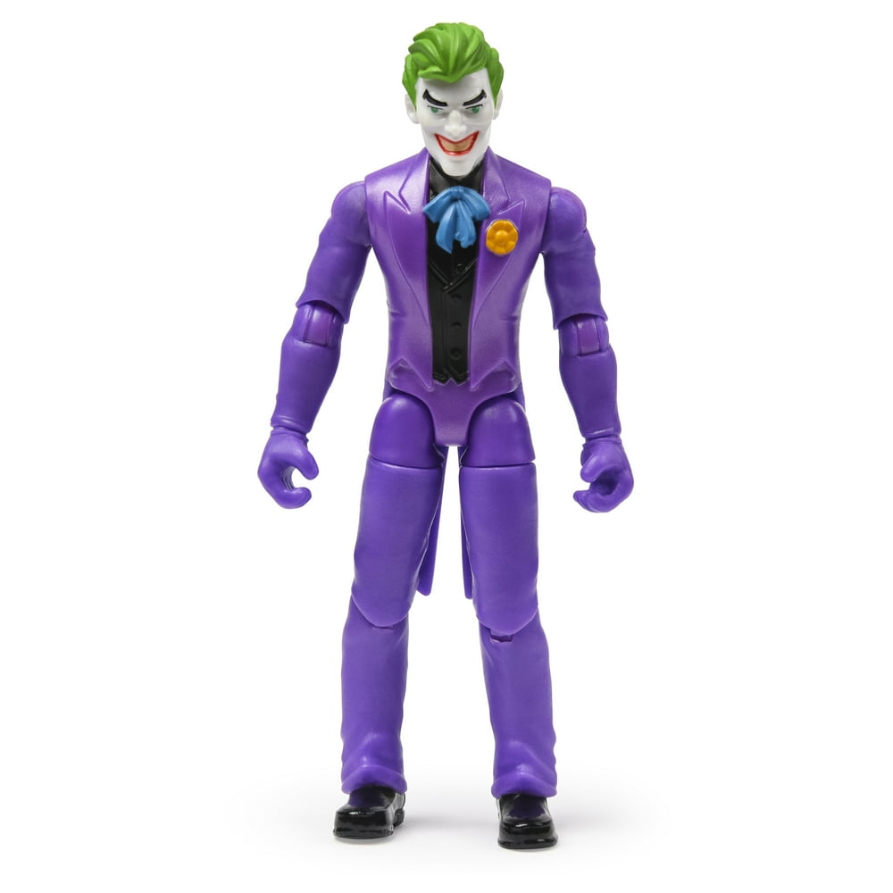 Batman 4-Inch The Joker Action Figure with 3 Mystery Accessories ...