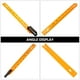 thumbnail image 4 of KAKOWELY 1Ud Plástica Seccional Con Mango Para Enseñanza De Matemáticas Precisa Y Duradera, 4 of 7