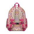 thumbnail image 3 of Cosmic Boho Mystic Spirituality Symmetry Elements Ethnic Student Backpack Adjustable Padded Straps Chest Buckle Lightweight Durable, 3 of 6
