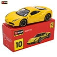 thumbnail image 4 of Bburago1:64 Ferrari SP3 458 599 ENZO F12 Model Small Collection Car Alloy Model Toy Gift Scene Decoration Classic and Exquisite,DAYTONA SP3, 4 of 7