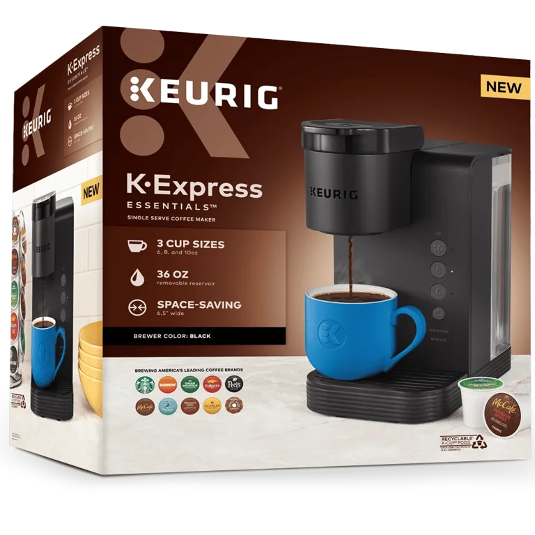 コーヒー Keurig K-CUP Keurig K-Express Essentials Single Serve Coffee Maker, Slim Design