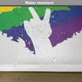 thumbnail image 6 of Ambesonne Pride Place Mats Set of 4, LGBT Colored Heart, Standard Size, Multicolor, 6 of 6