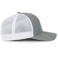 thumbnail image 3 of Outdoor Cap FLX672M Stretch Perfected Cap, flagship style-Heathered Grey/White, 3 of 8
