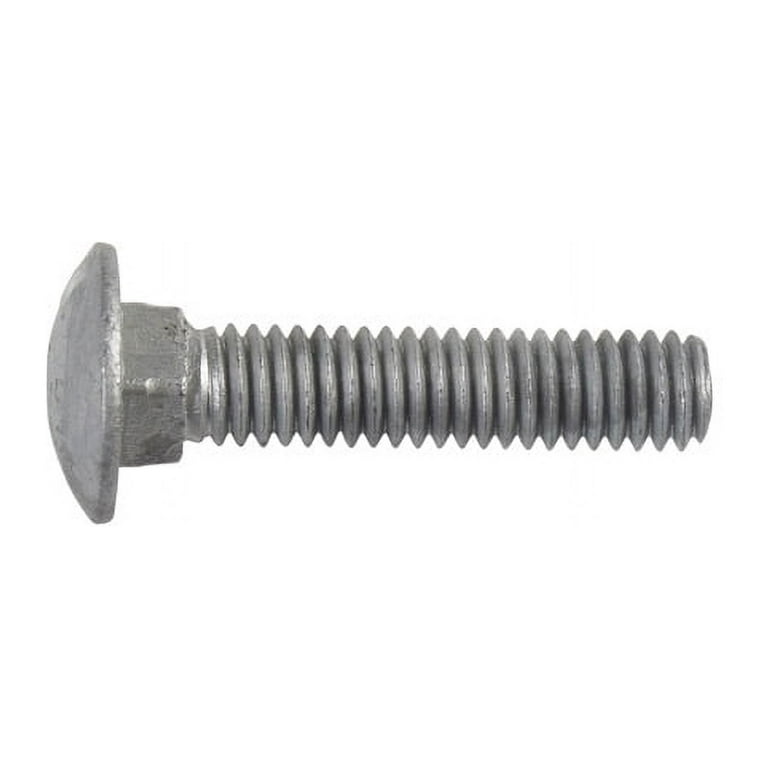 Hillman 5/16 in. D X 3-1/2 in. L Hot Dipped Galvanized Steel Hex Bolt 50 pk Hillman 5/16 in. D X 3-1/2 in. L Hot Dipped Galvanized Steel Hex Bolt 50 pk