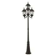 Livex Lighting Hamilton 4 Light Outdoor 4 Head Post