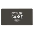 thumbnail image 1 of Large Mouse Pad, Brown Eat Sleep Game Slogans Non-Slip Waterproof Rubber Keyboard Office Desk Pads Mousepad, 29.5 x 15.8 inches 3mm Thick, 1 of 7