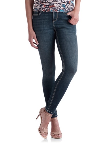 Women's Basic Skinny Jeans - image 1 of 3