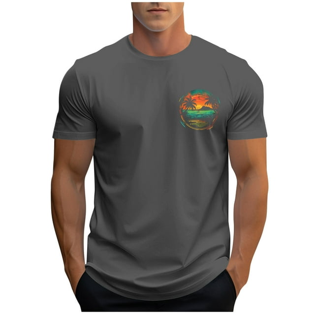 Eres Más Que una Camisa de Puntuación de Prueba Nueva Moda Casual Hombres Imprimir Camiseta Deportiva Manga Corta Blusas de Cuello Redondo