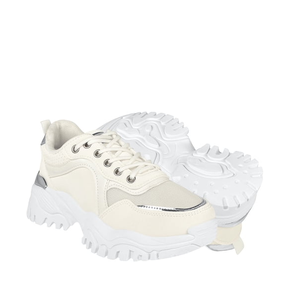 TENIS CASUALES TORRENTE MUJER TURCO61 SIMIPIEL BLANCO