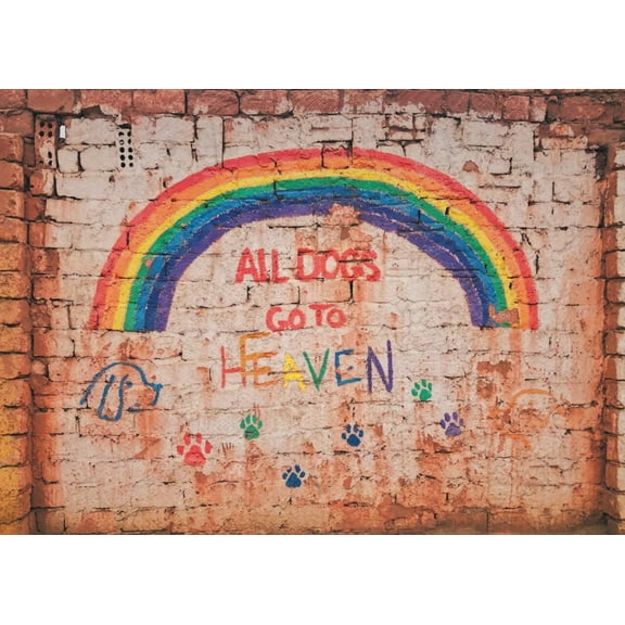 All Dogs Go To Heaven Pet Bereavement/Sympathy Greeting Card