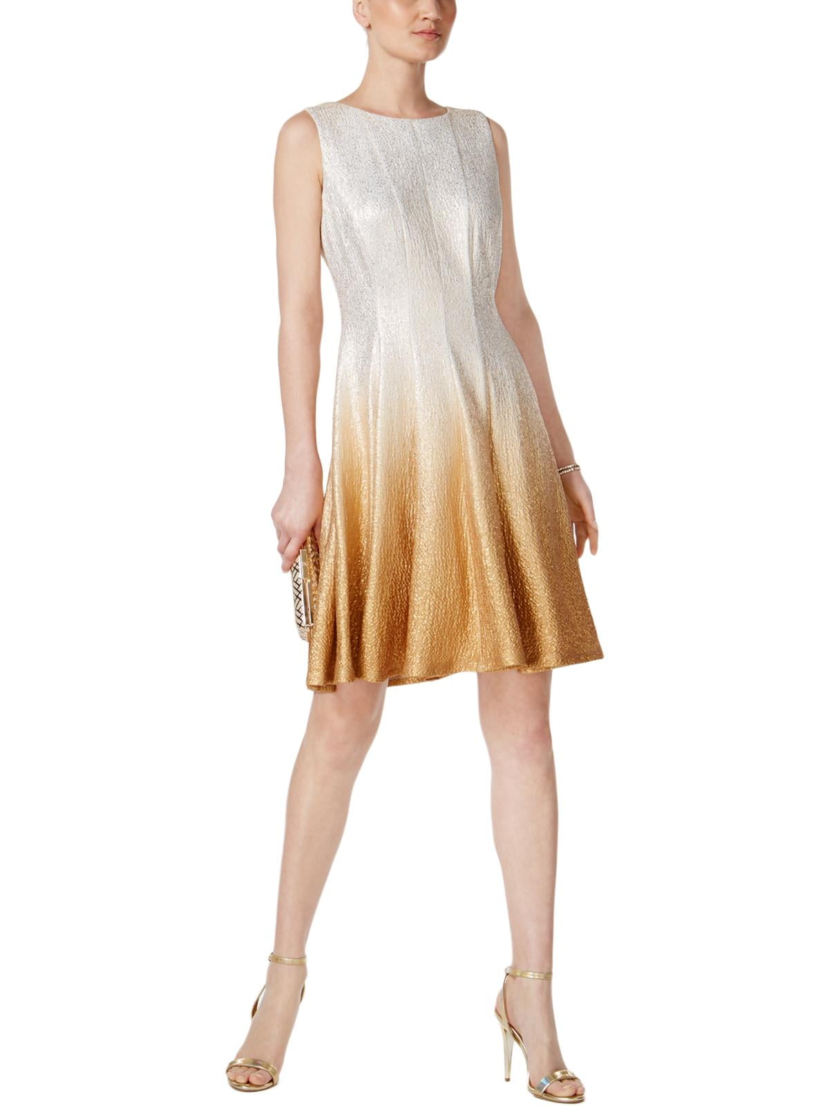 ombre cocktail dress