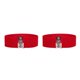 thumbnail image 3 of Cinturón de cintura ajustable Qarigey para mujer Rojo 2piezas, 3 of 6