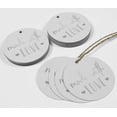 thumbnail image 4 of Inkdotpot Pack Of 50 Made With Love Text Favor Paper Tags Craft Real Silver Foil Hang Tags, 4 of 6