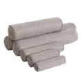 thumbnail image 5 of Almohada de color sólido redonda extraíble y lavable para la espalda, cojín para cama, soporte para la cabeza, las piernas y la columna de viaje ligera, 5 of 5
